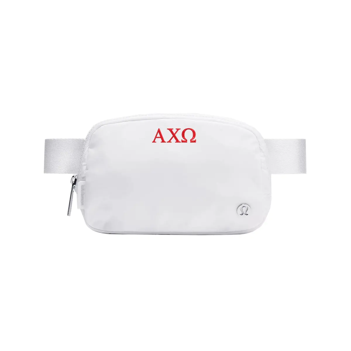Alpha Chi Omega Lululemon Everywhere Belt Bag - White 1