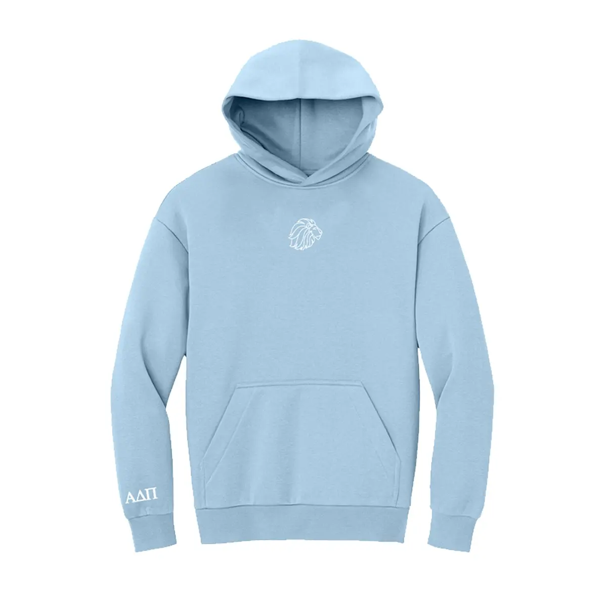 Alpha Delta Pi Heavyweight Fleece Hoodie - Lion 1