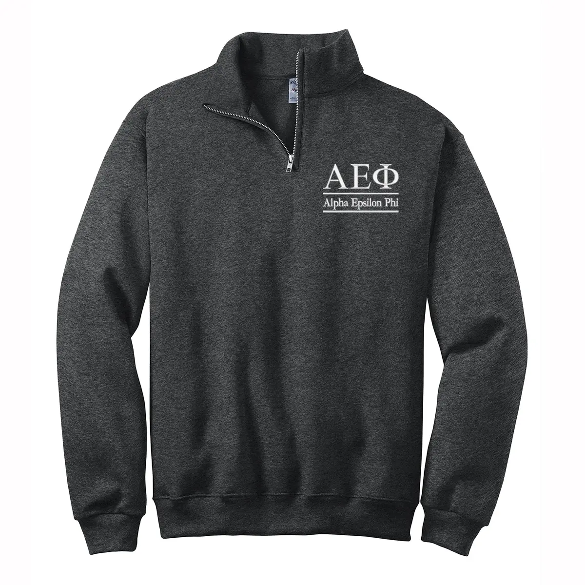 Alpha Epsilon Phi Quarter Zip Pullover Sweatshirt 1