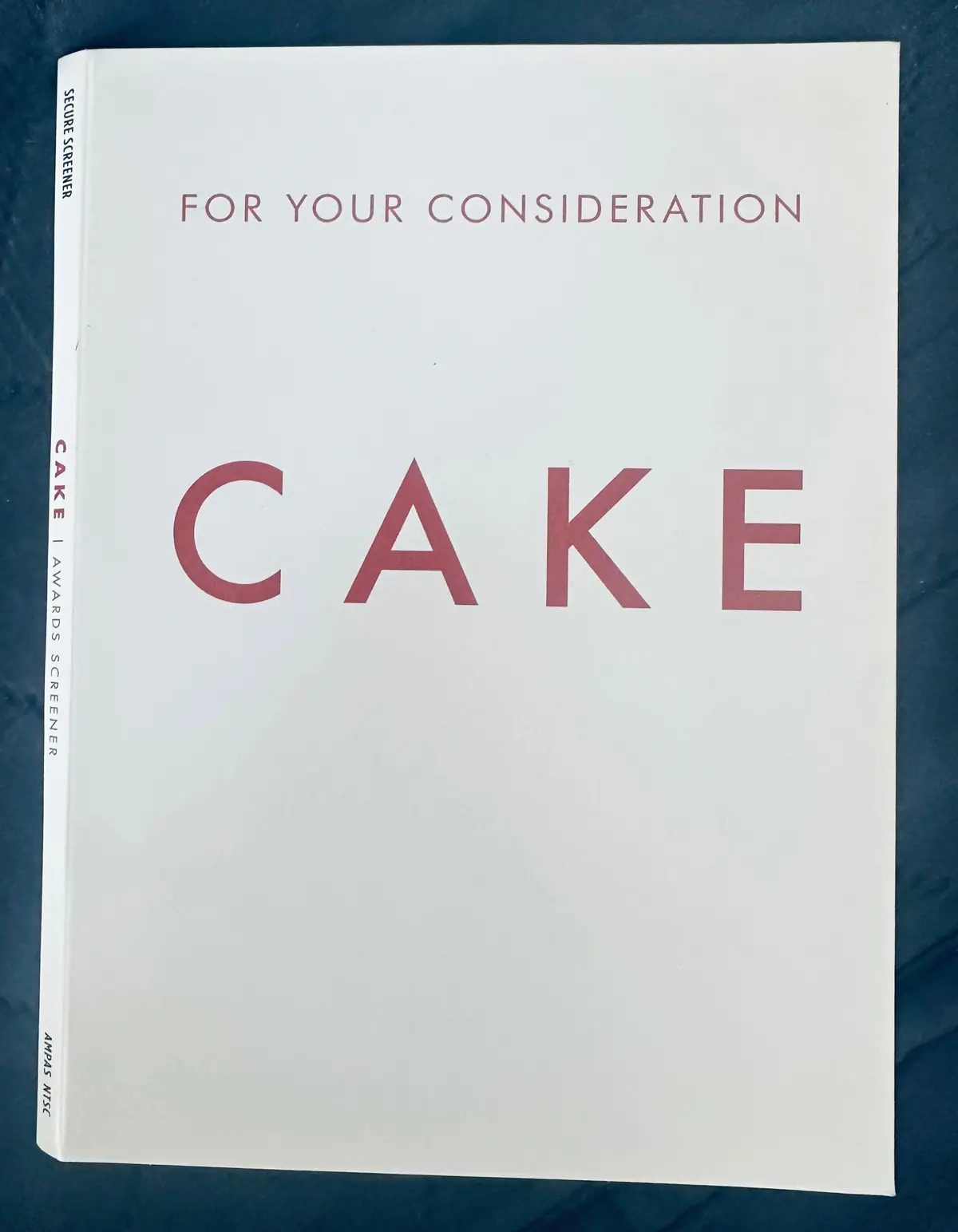 Jennifer Aniston - Cake Fyc Promo Dvd 1