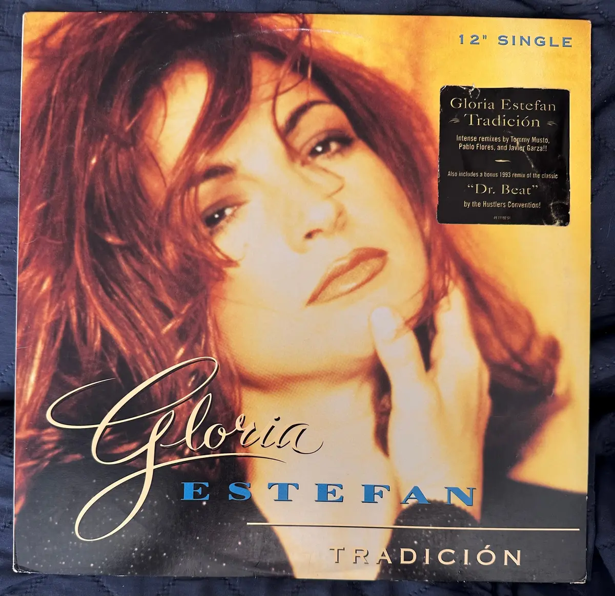 Gloria Estefan 12” Single - Tradicion Lp  Vinyl - Used 1