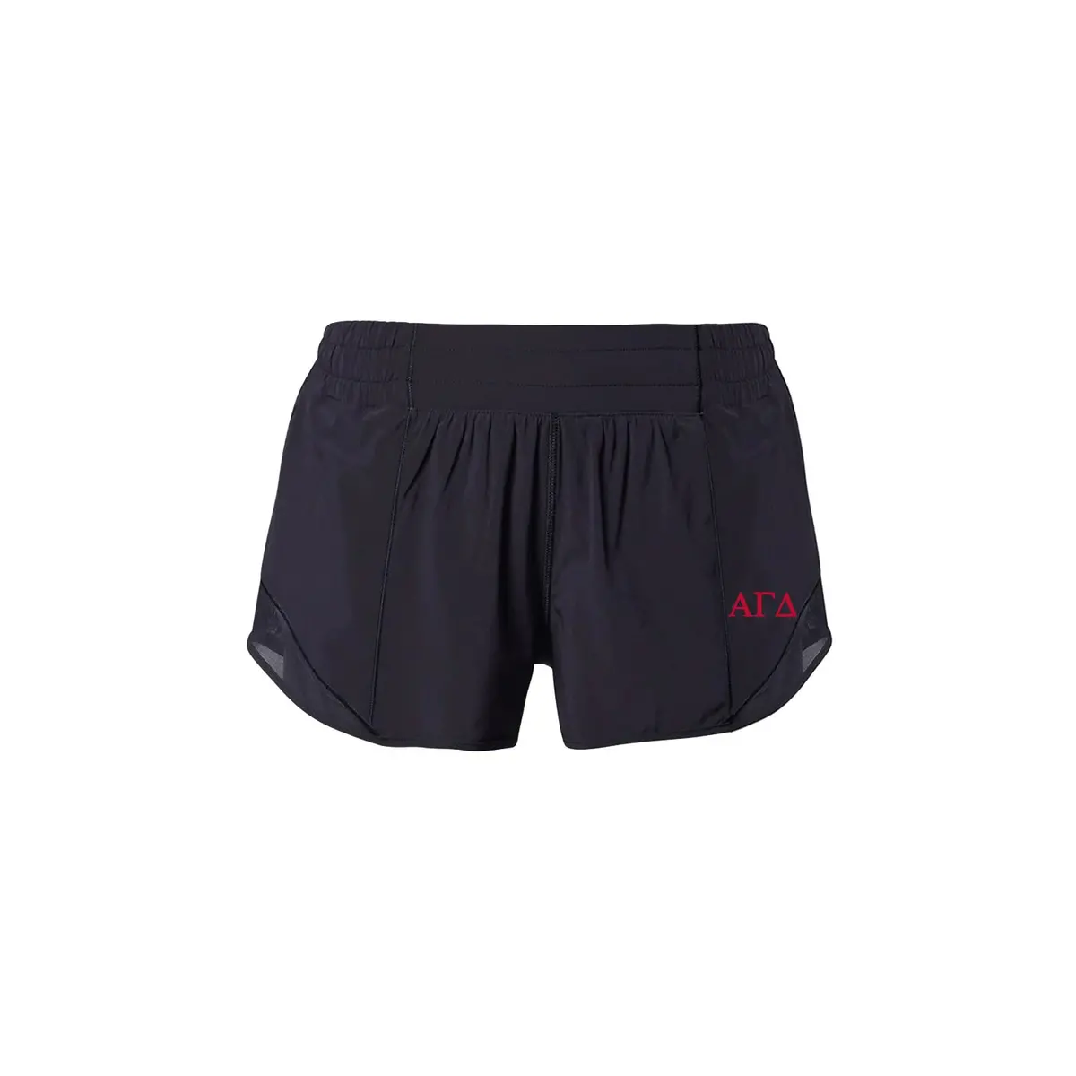 Alpha Gamma Delta Lululemon Hotty Hot High-Rise Lined Short 2.5" - Black 1