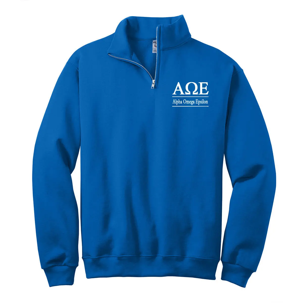 Alpha Omega Epsilon Quarter Zip Pullover 1