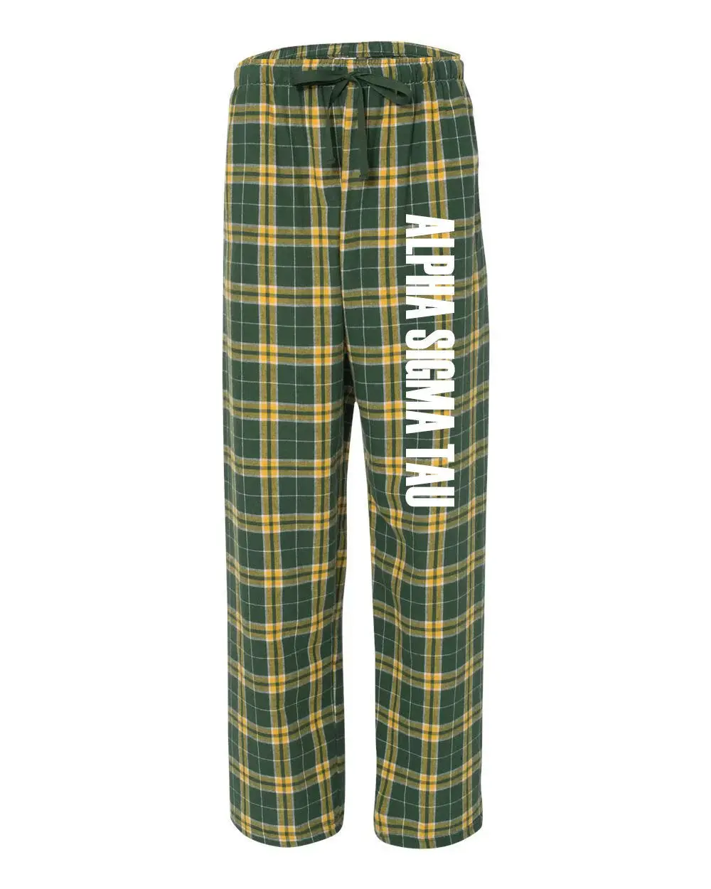 Alpha Sigma Tau Flannel Pants 1