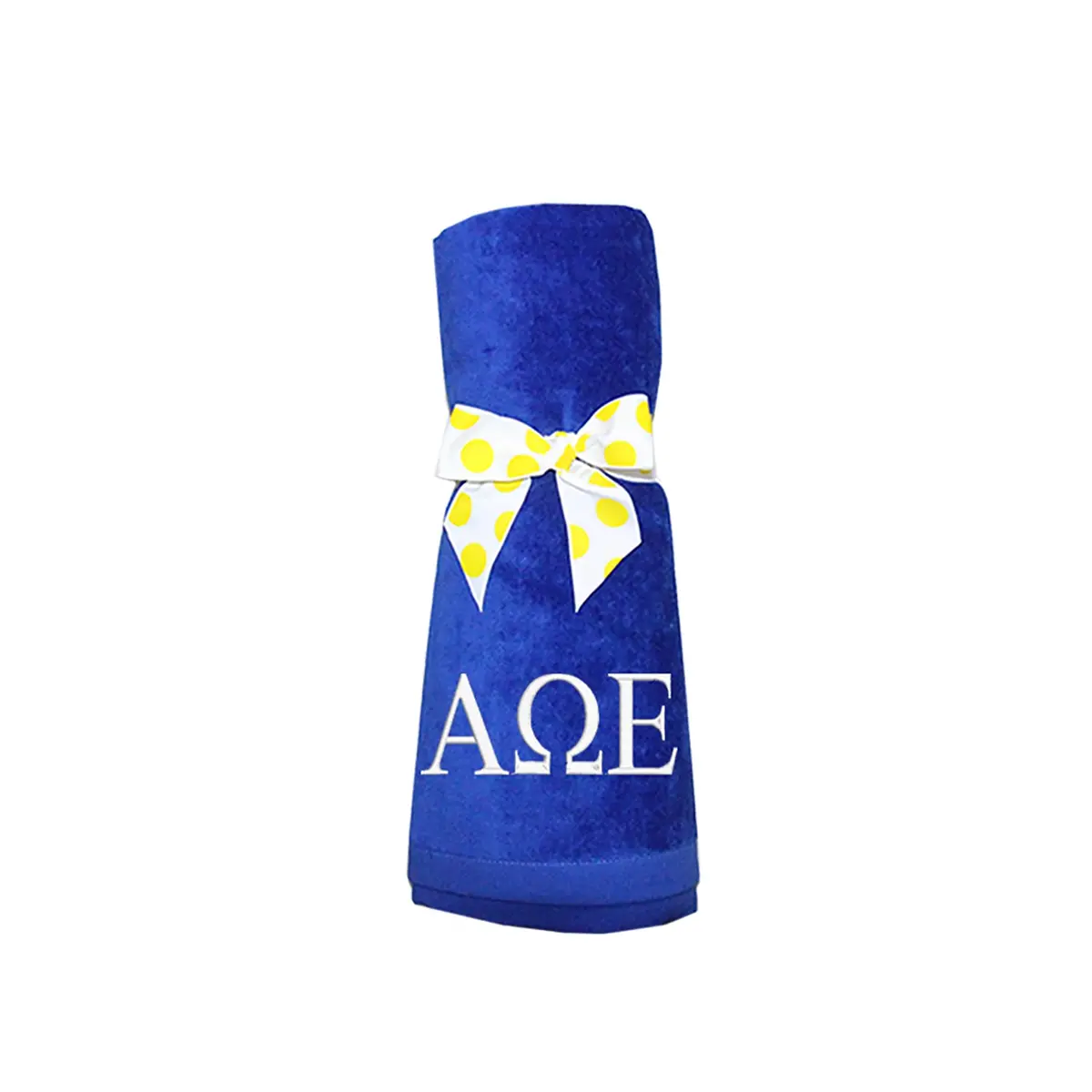 Alpha Omega Epsilon  Beach Towel 1