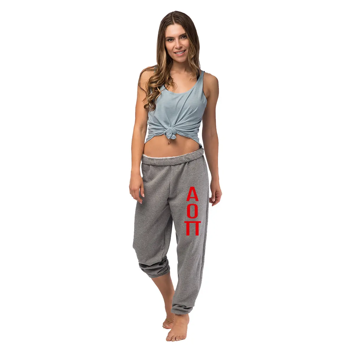 Alpha Omicron Pi Oversized Sweatpants 1