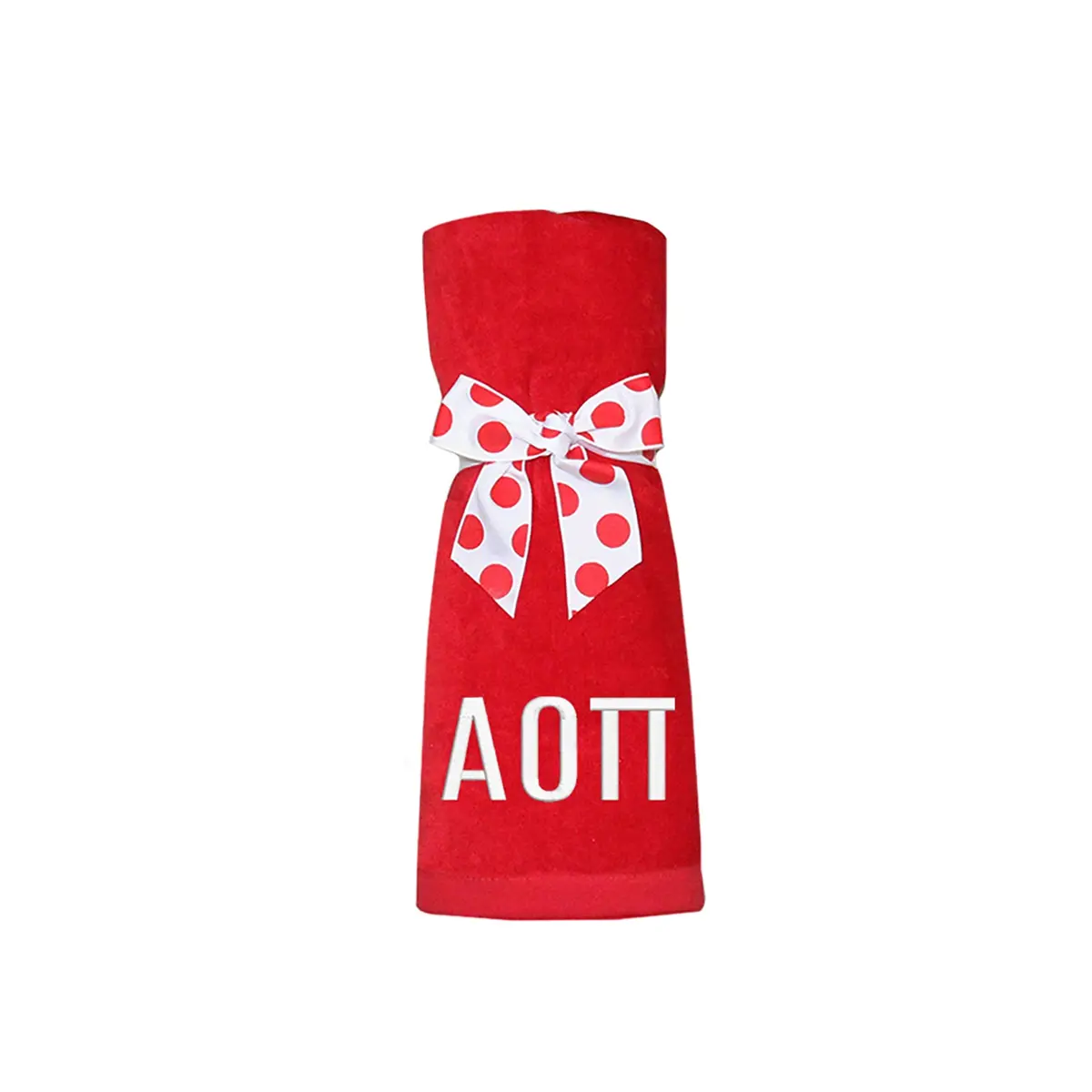 Alpha Omicron Pi Beach Towel 1