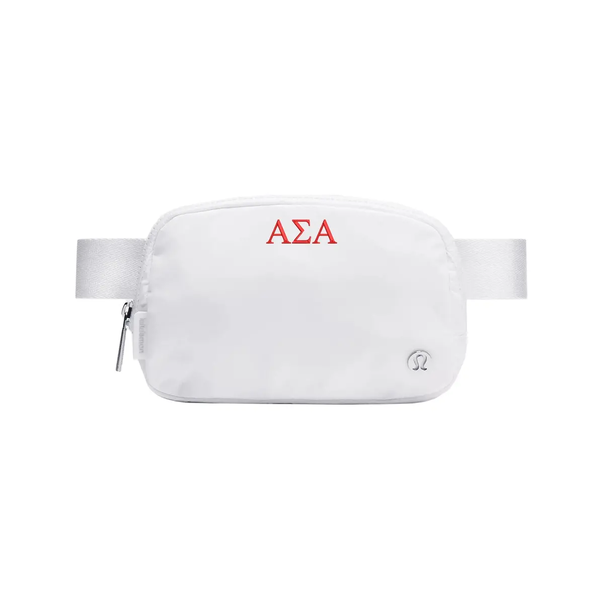Alpha Sigma Alpha Lululemon Everywhere Belt Bag - White 1