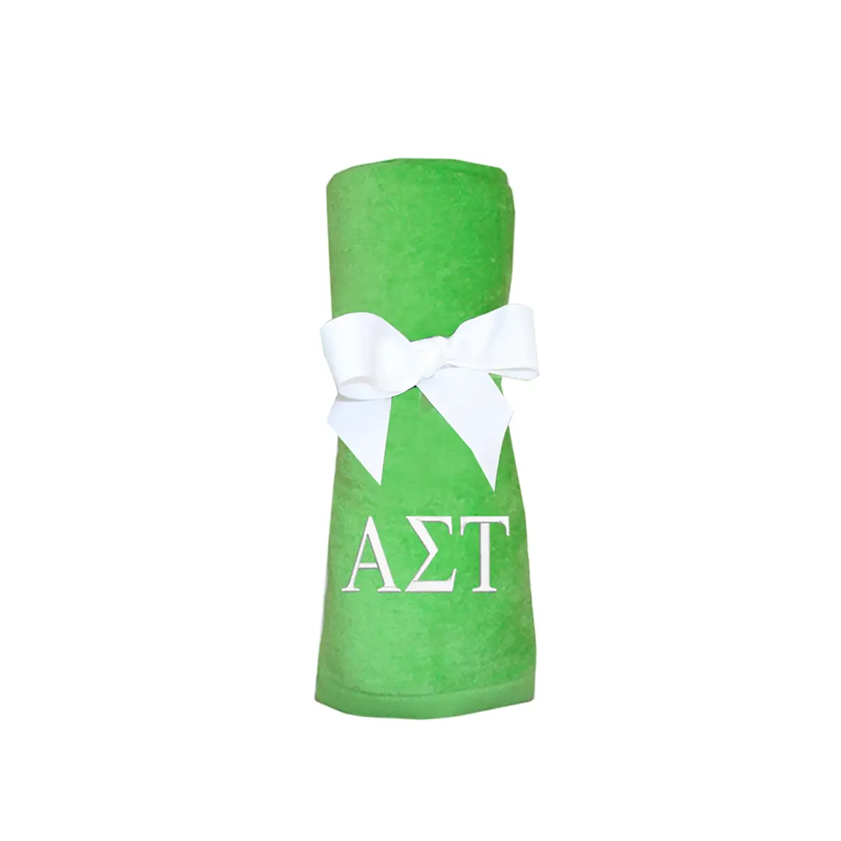 Alpha Sigma Tau Beach Towel 1