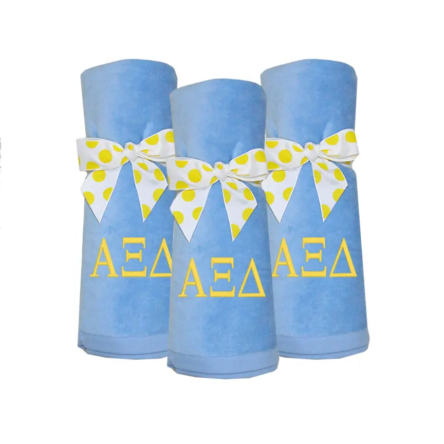 Alpha Xi Delta Beach Towel 1
