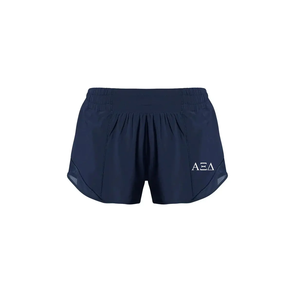 Alpha Xi Delta Lululemon Hotty Hot High-Rise Lined Short 2.5" - Navy 1