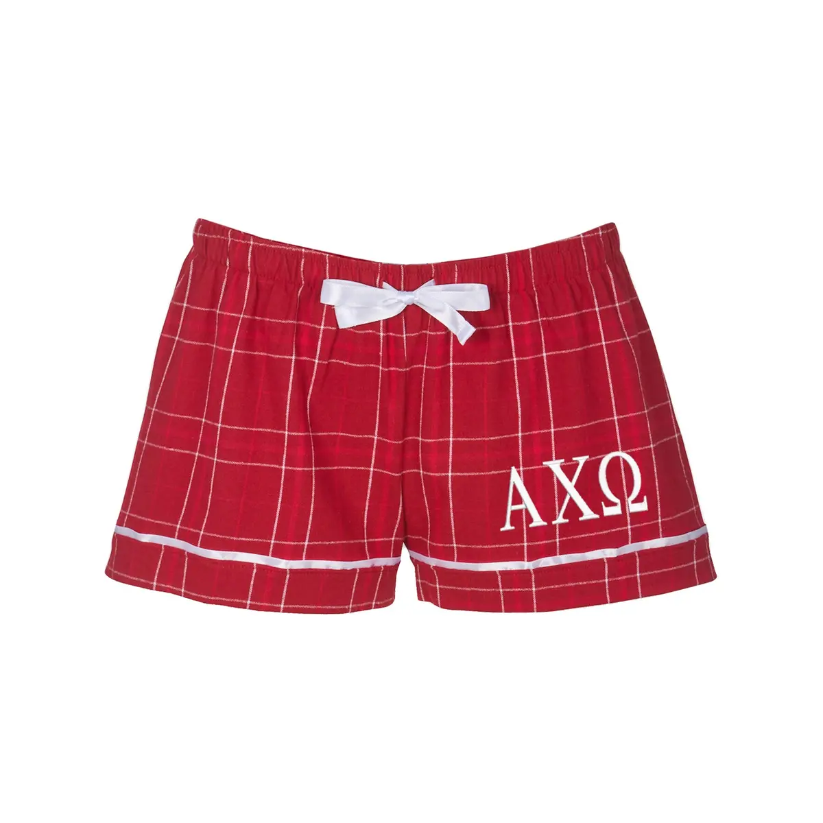 Alpha Chi Omega Flannel Boxer Short 1
