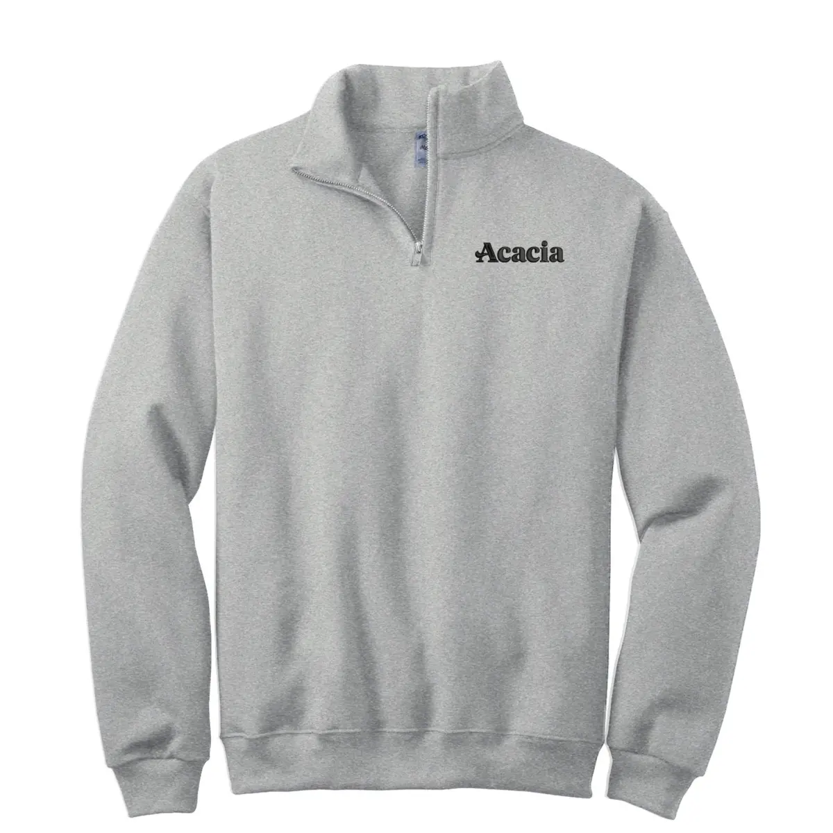 Acacia Quarter Zip Pullover Sweatshirt 1