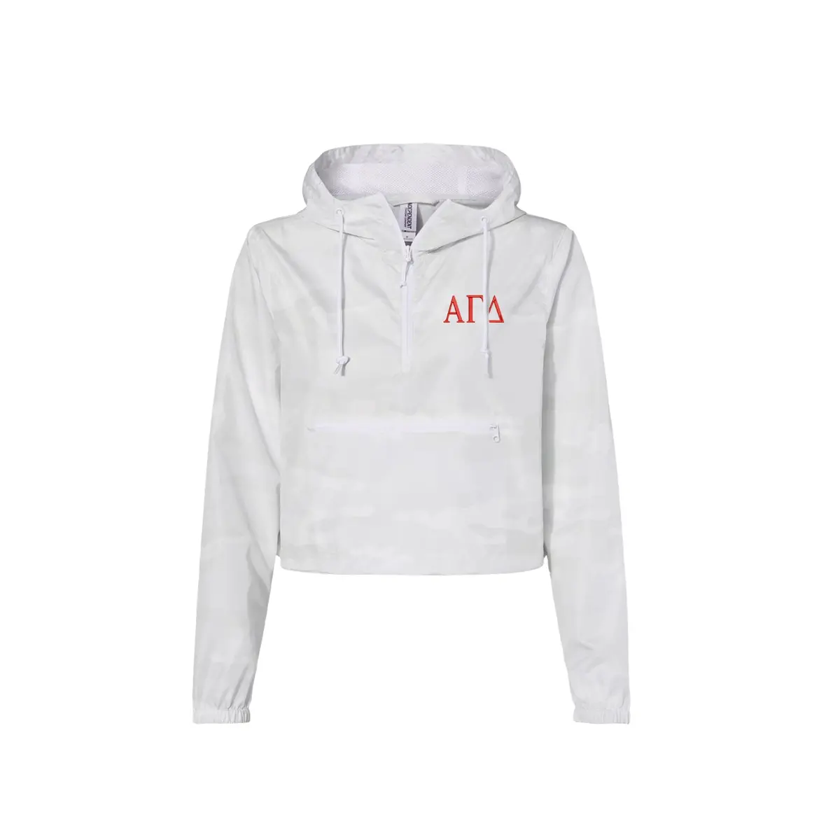 Alpha Gamma Delta Crop Windbreaker 1