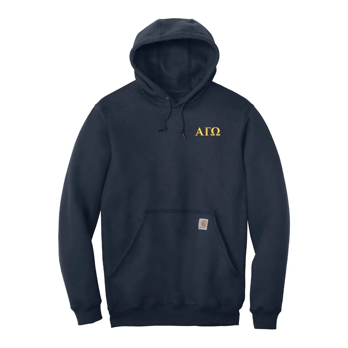Alpha Gamma Omega Carhartt Hooded Pullover 1