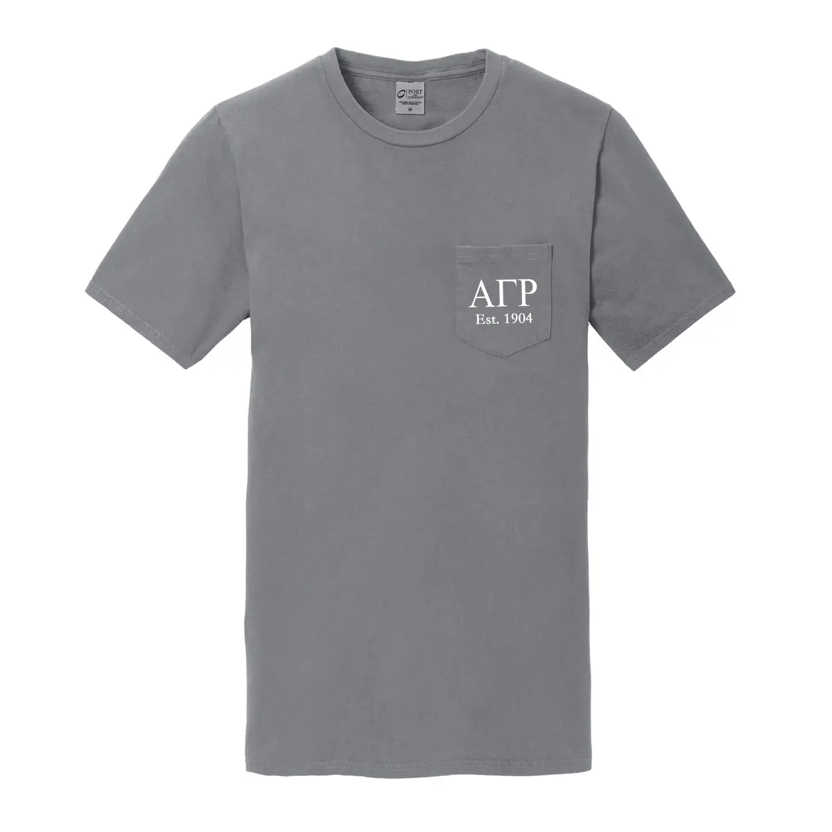 Alpha Gamma Rho Short Sleeve Pocket Tee 1