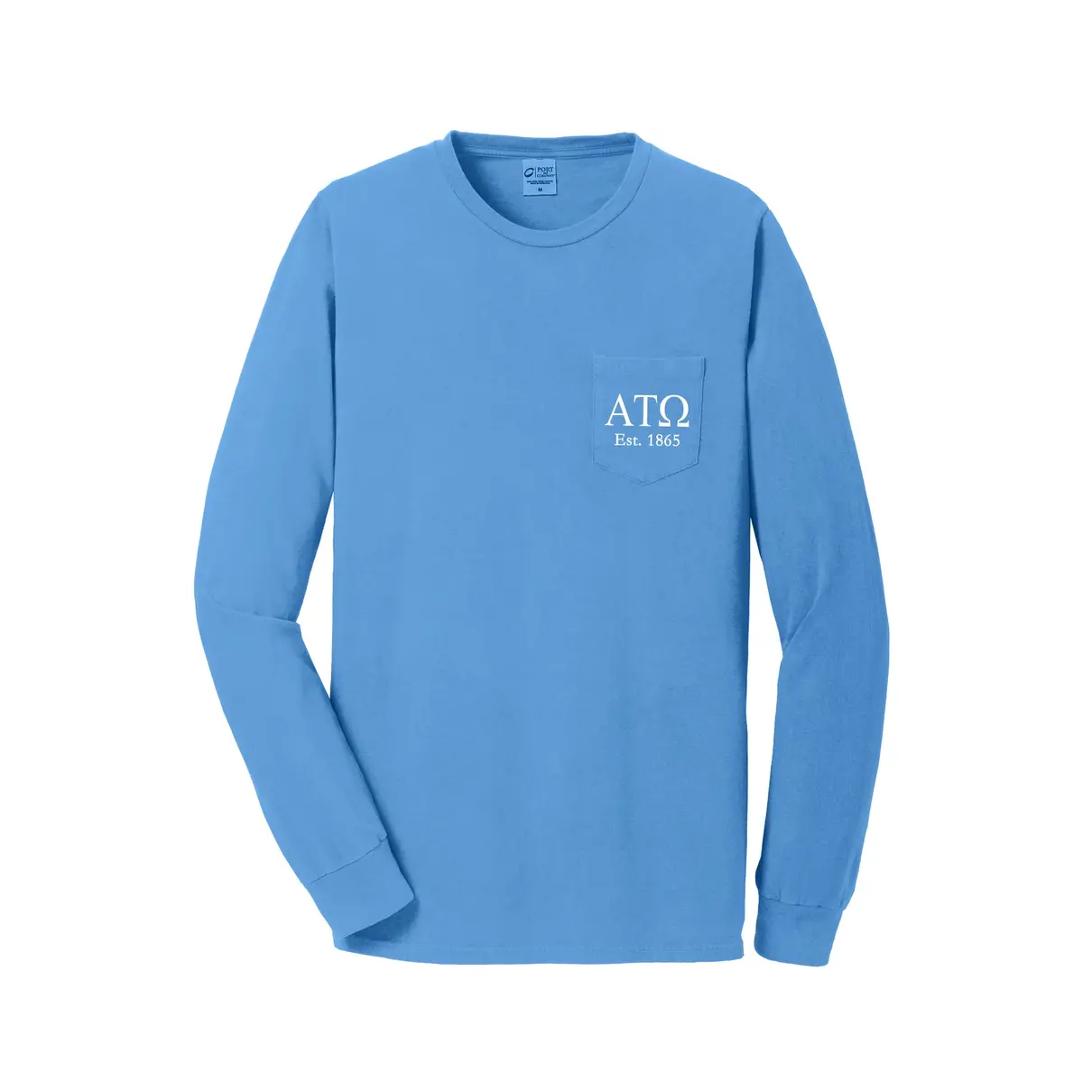 Alpha Tau Omega Long Sleeve Pocket Tee 1