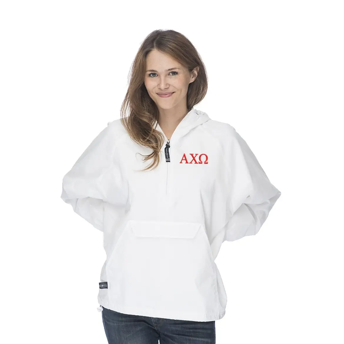 Alpha Chi Omega Lined Windbreaker 1