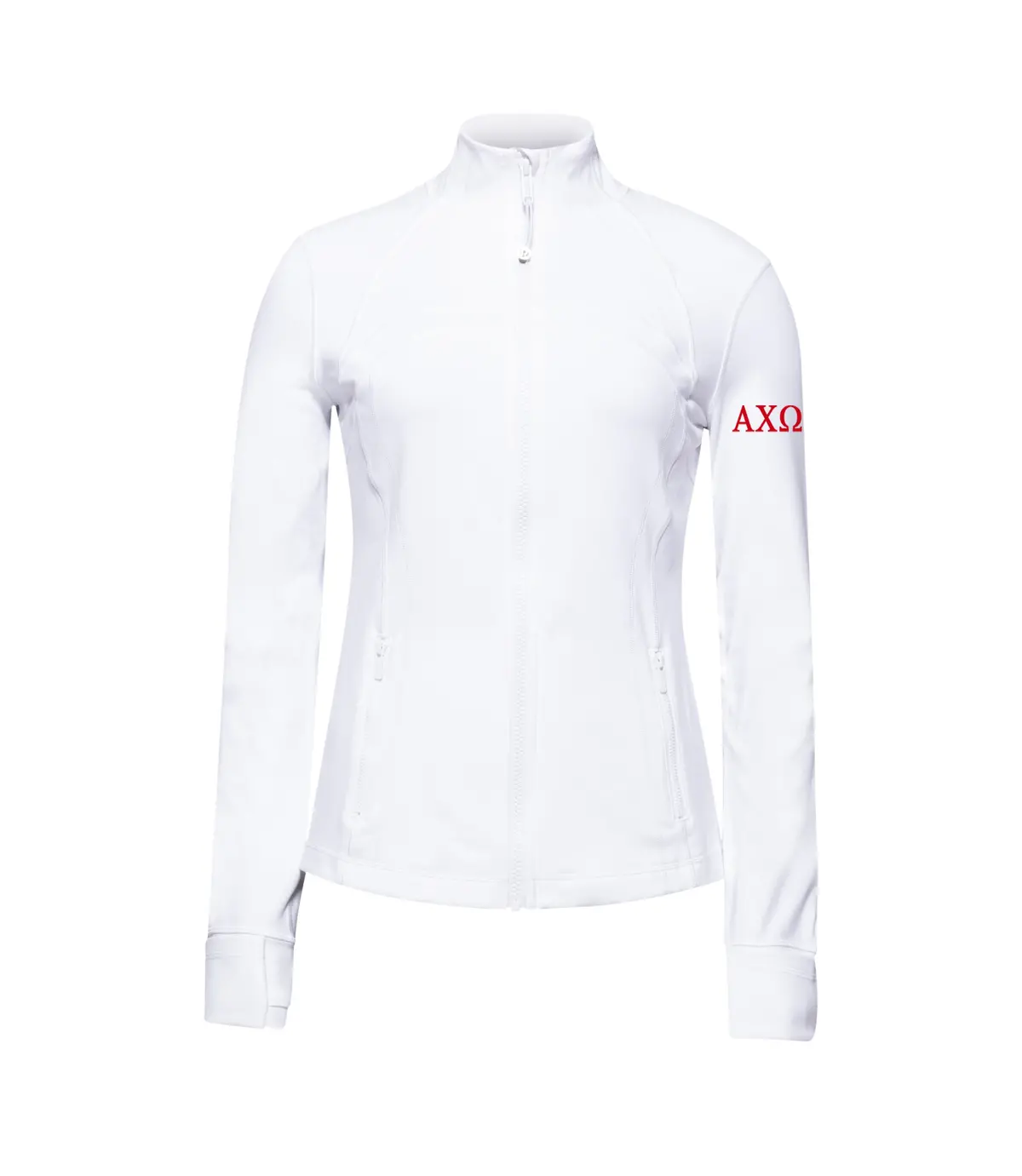 Alpha Chi Omega Lululemon Define Jacket - White 1