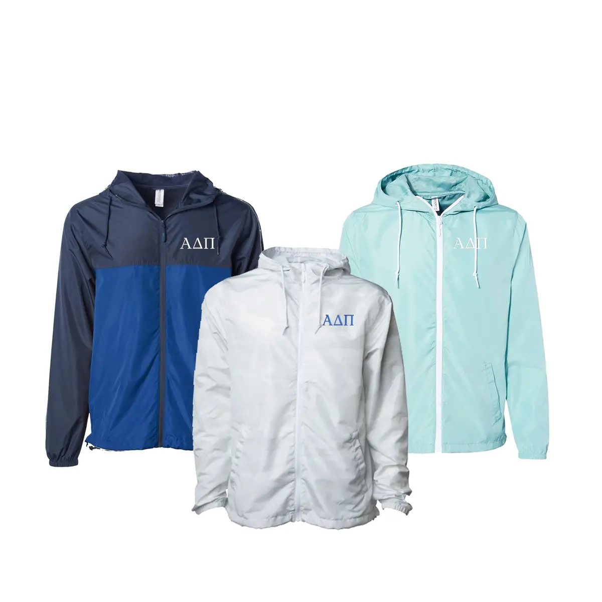 Alpha Delta Pi Windbreaker Jacket - Letters 1