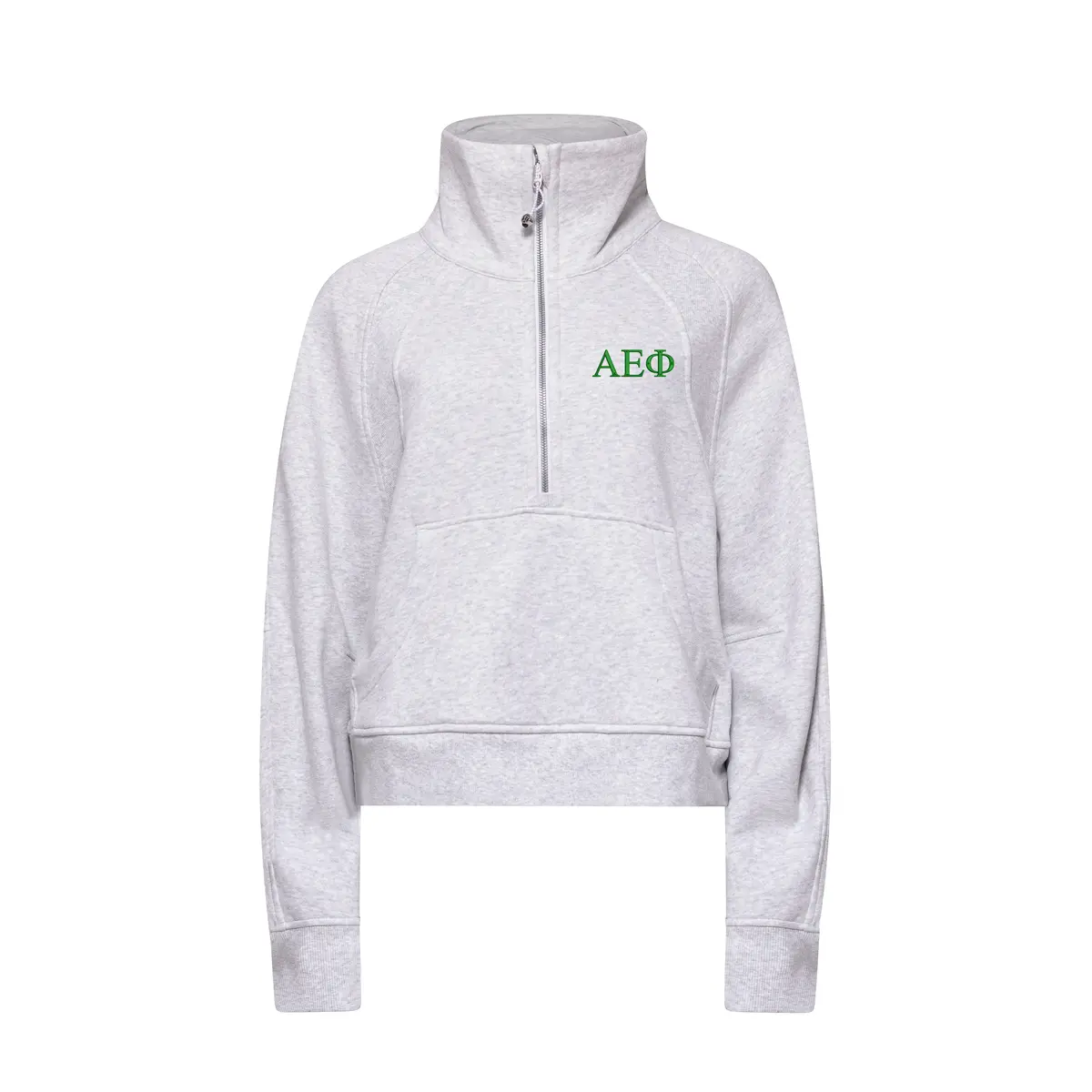 Alpha Epsilon Phi Lululemon Scuba Oversized Funnel-Neck Half Zip 1
