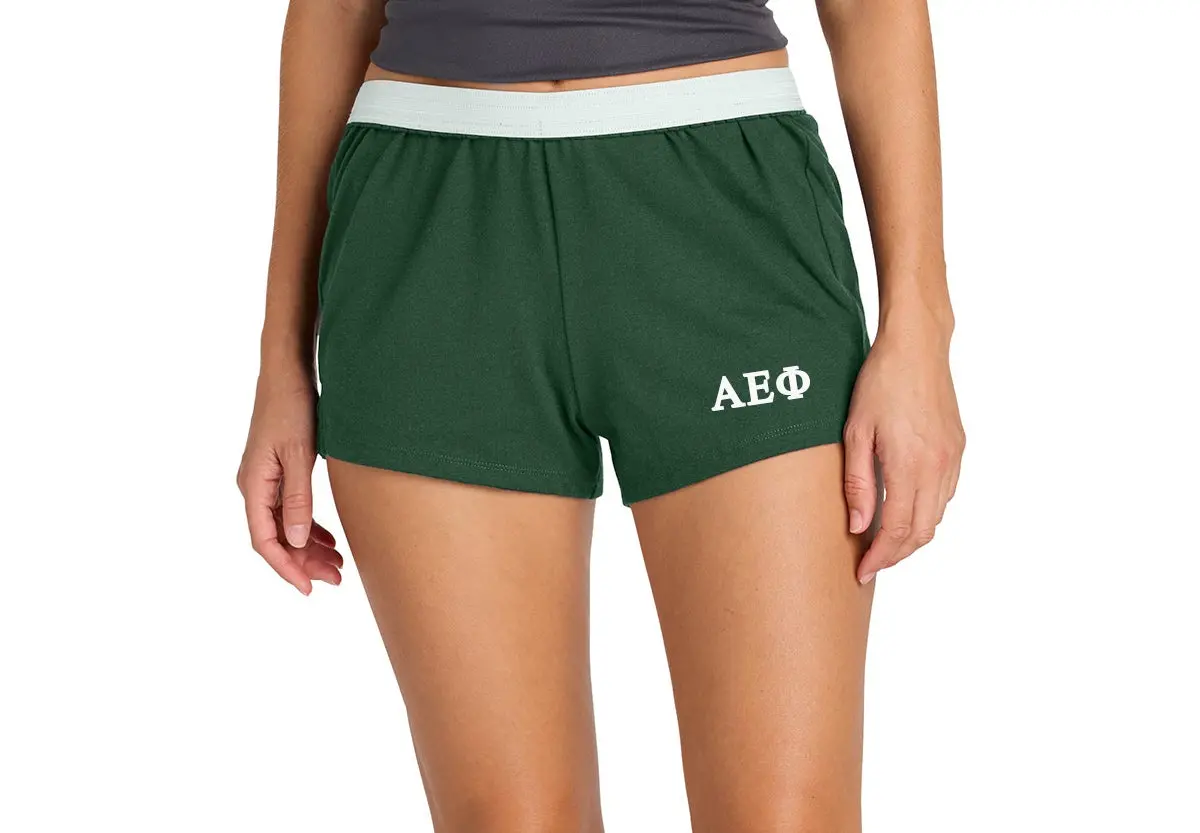 Alpha Epsilon Phi Jersey Gym Shorts 1
