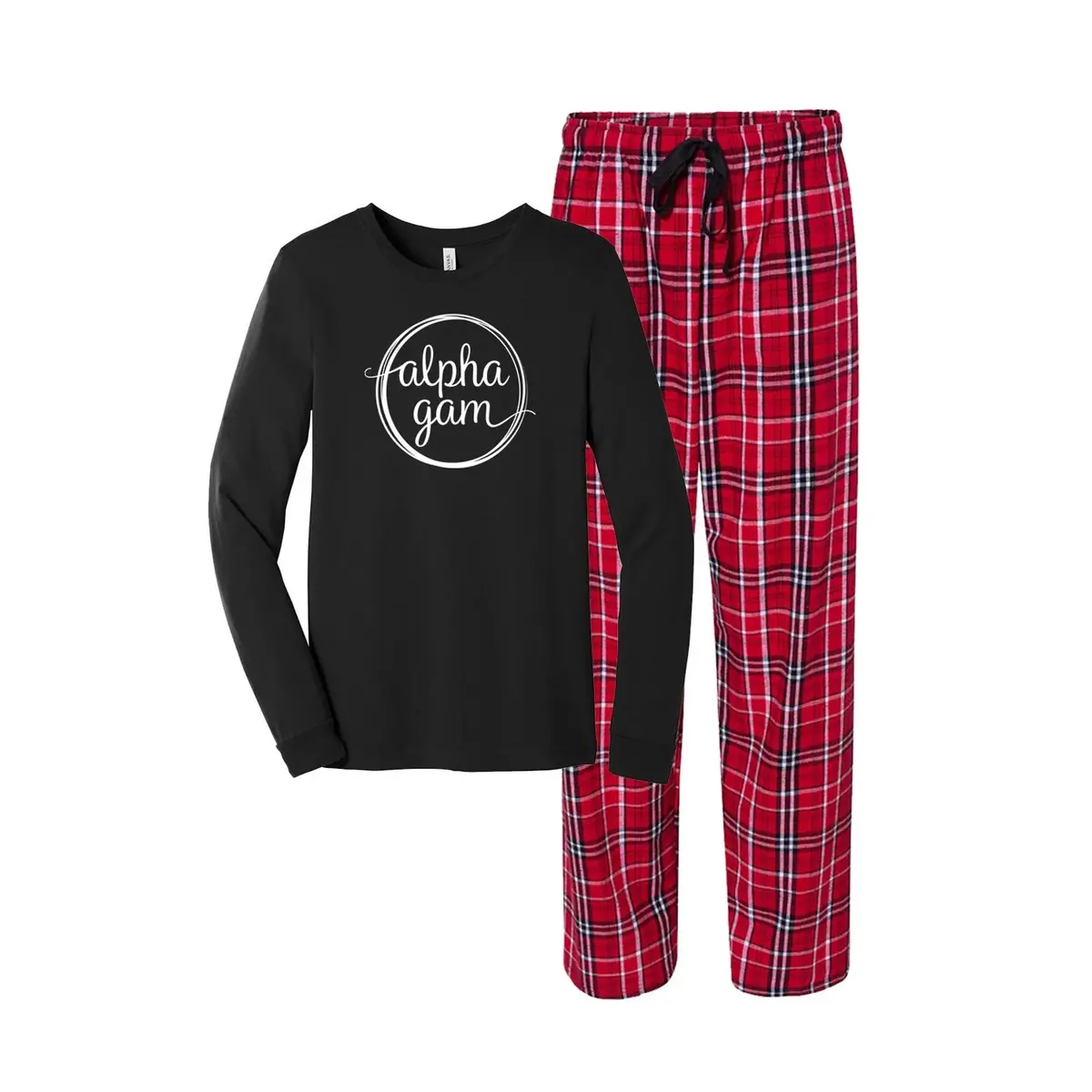 Alpha Gamma Delta Pajama Set 1