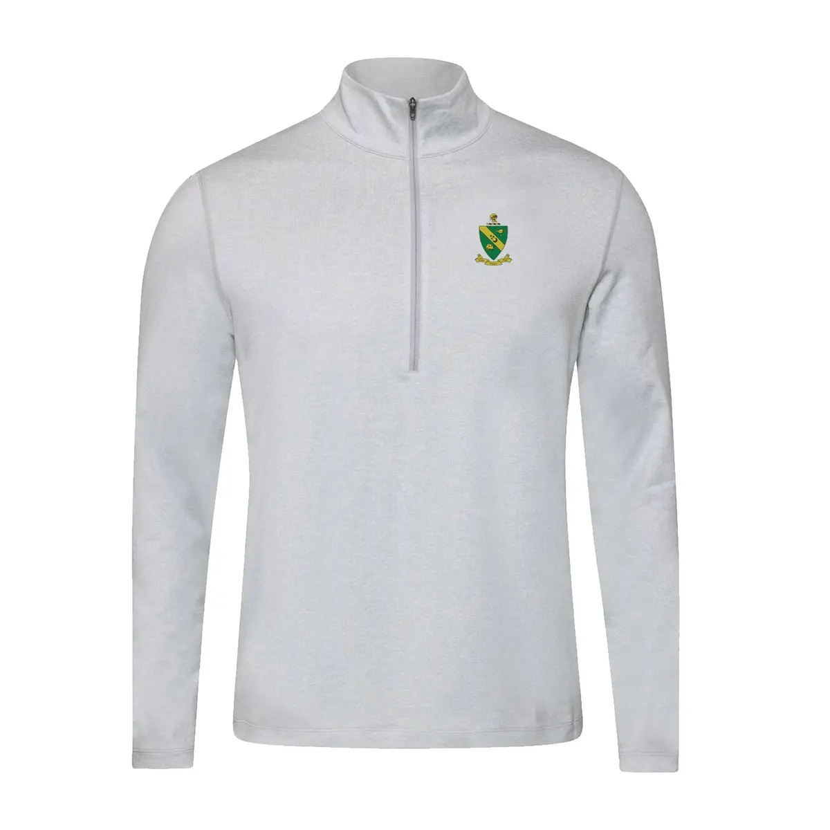 Alpha Gamma Rho Lululemon Soft Jersey Half Zip With Crest 1