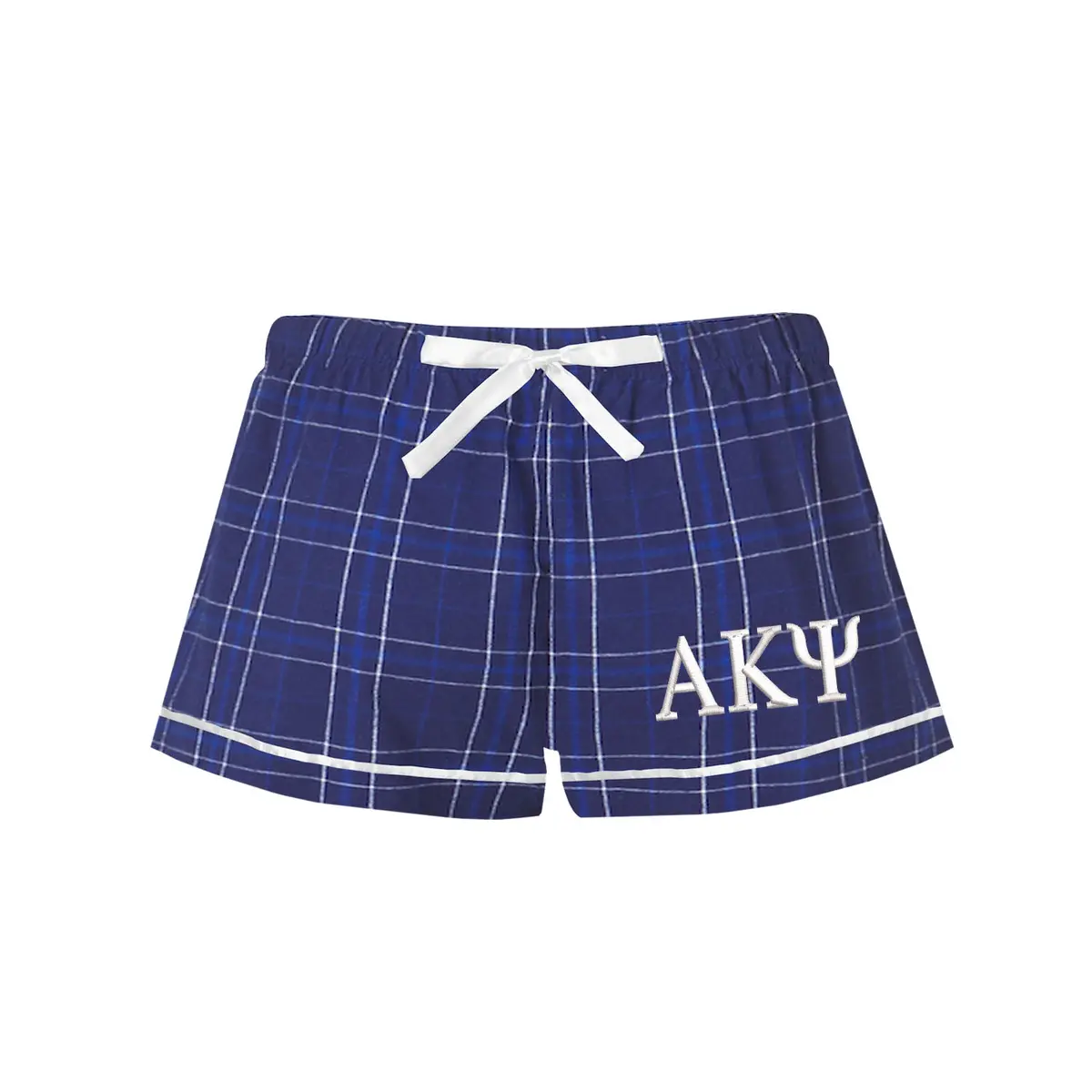 Alpha Kappa Psi Flannel Boxer Shorts 1