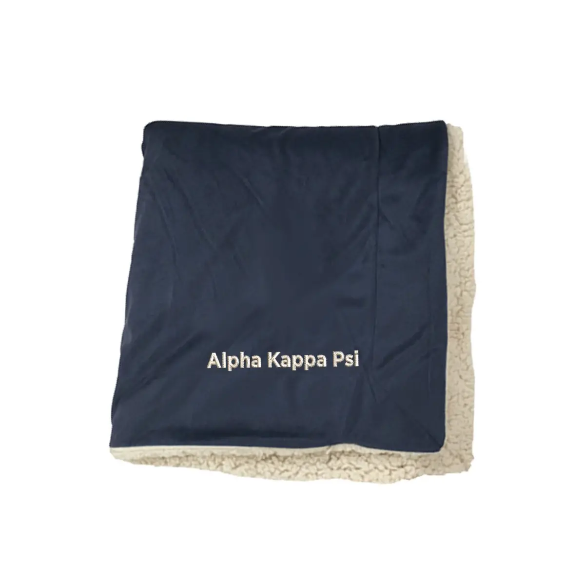 Alpha Kappa Psi Sherpa Lined Blanket 1