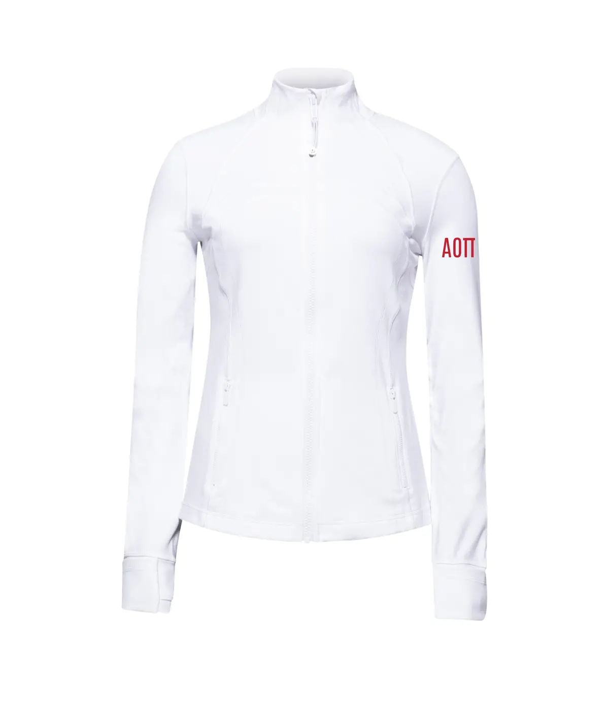 Alpha Omicron Pi Lululemon Define Jacket - White 1