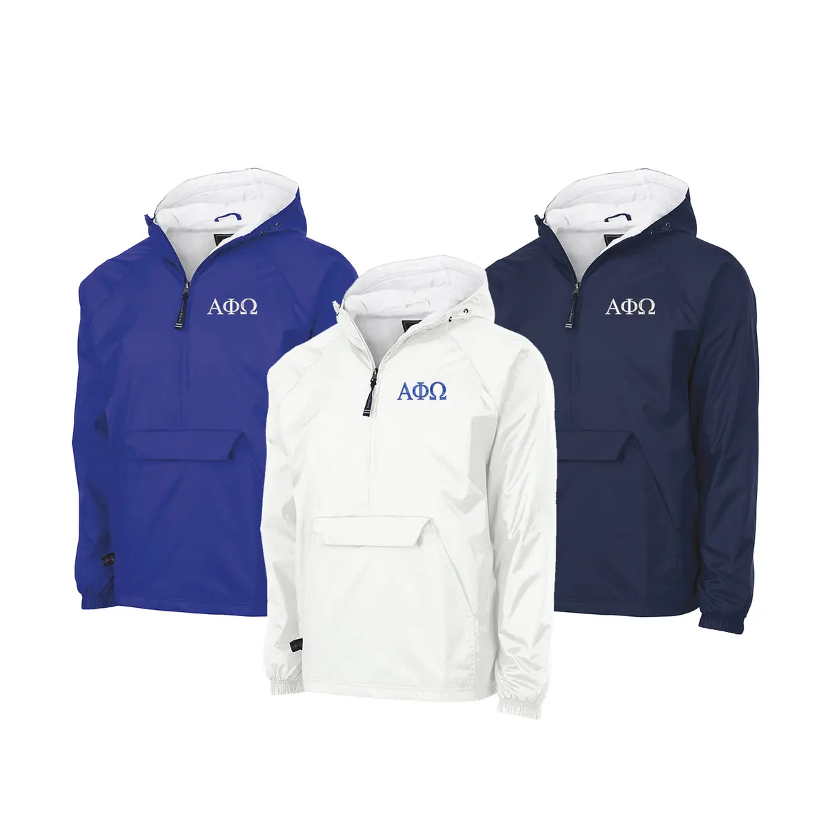 Alpha Phi Omega Lined Windbreaker 1