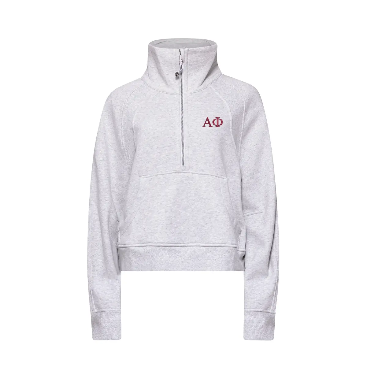 Alpha Phi Lululemon Scuba Oversized Funnel-Neck Half Zip 1