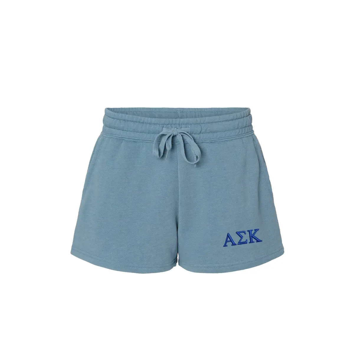 Alpha Sigma Kappa Beach Washed Fleece Shorts 1