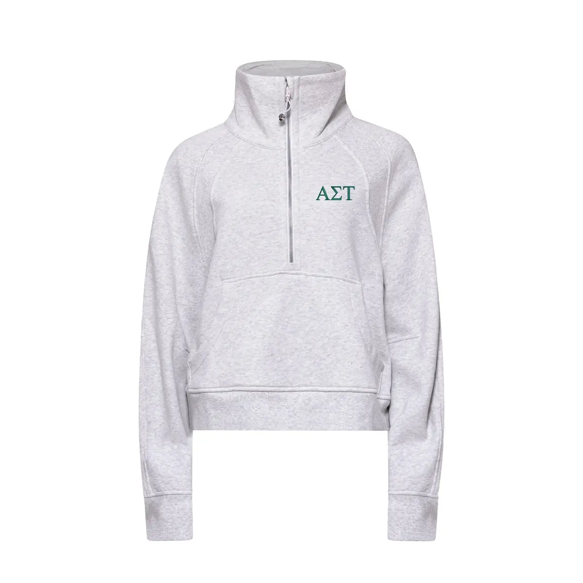 Alpha Sigma Tau Lululemon Scuba Oversized Funnel-Neck Half Zip 1