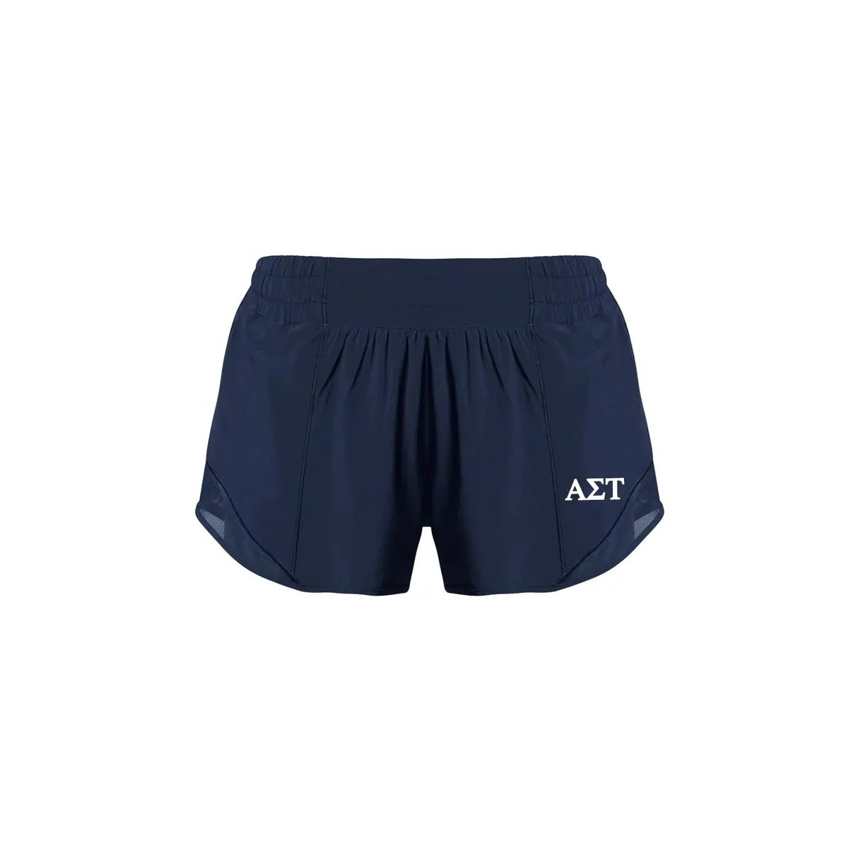 Alpha Sigma Tau Lululemon Hotty Hot High-Rise Lined Short 2.5" - Navy 1