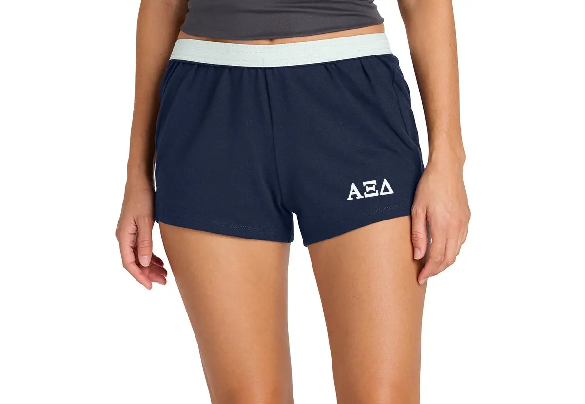 Alpha Xi Delta Jersey Shorts 1