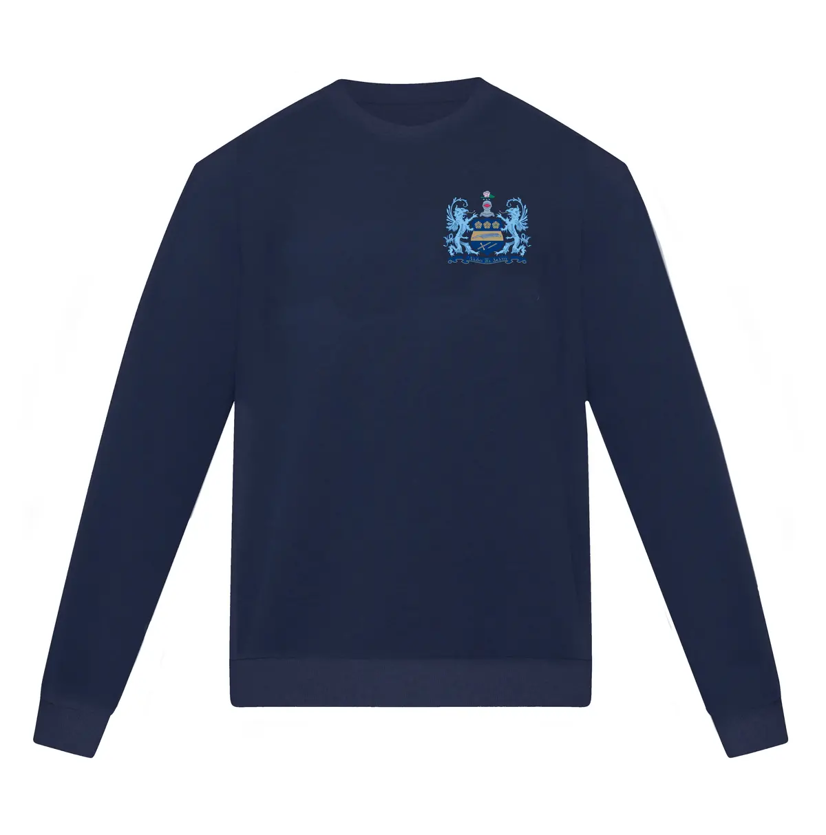 Alpha Xi Delta Lululemon Steady State Crew With Embroidered Crest - Navy 1