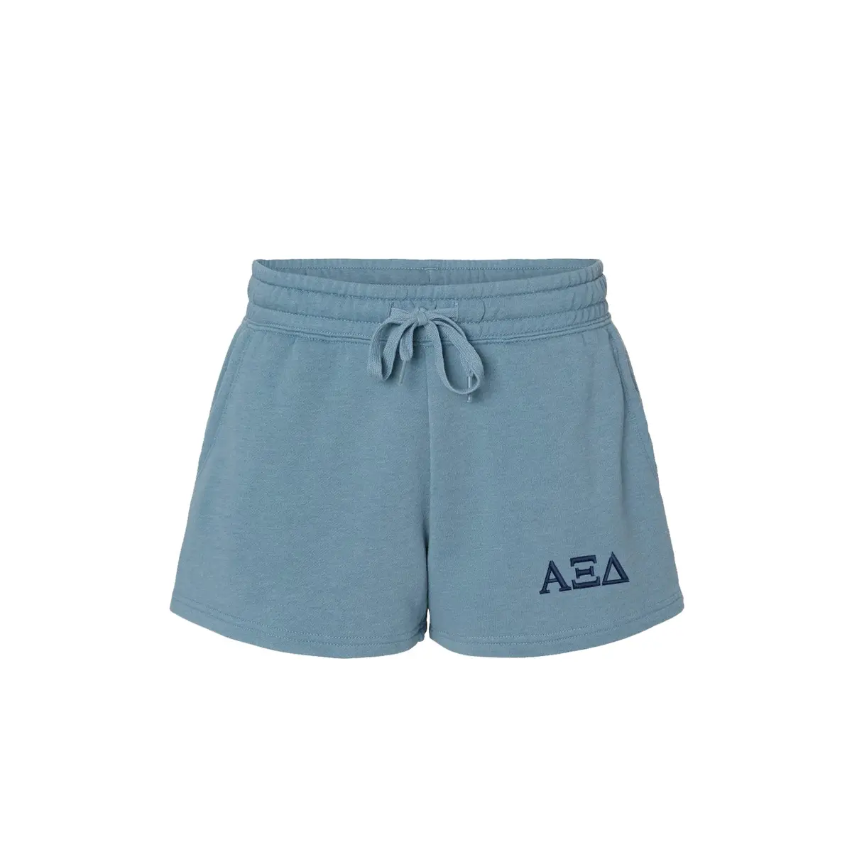 Alpha Xi Delta Beach Washed Fleece Shorts 1