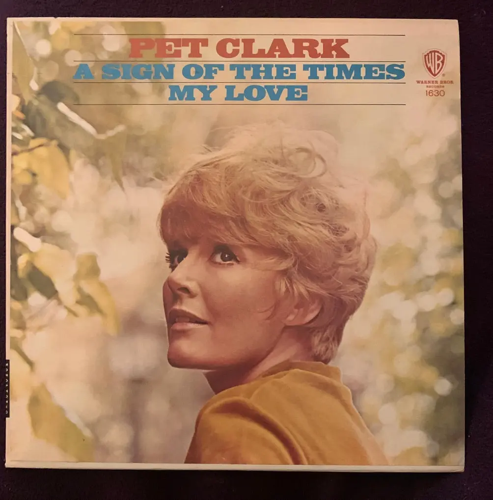 Petula Clark - A Sign Of The Times My Love - Original Lp Vinyl - Used 1