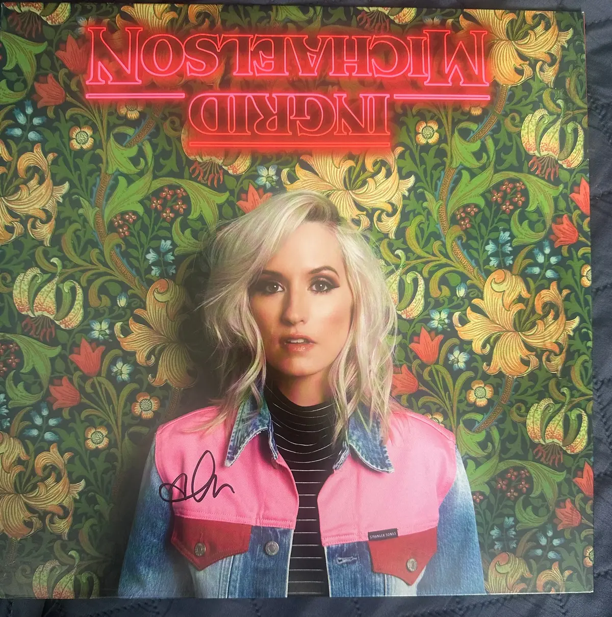 Ingrid Michaelson Stranger Songs Autographed / Signed Lp Vinyl 1