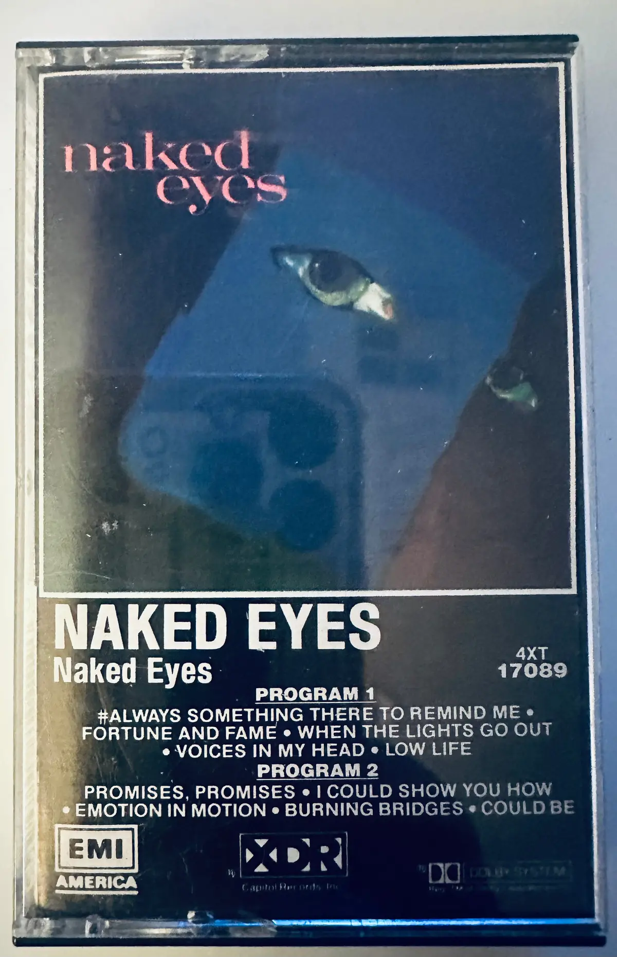 Naked Eyes  Naked Eyes Cassette Tape - Used 1