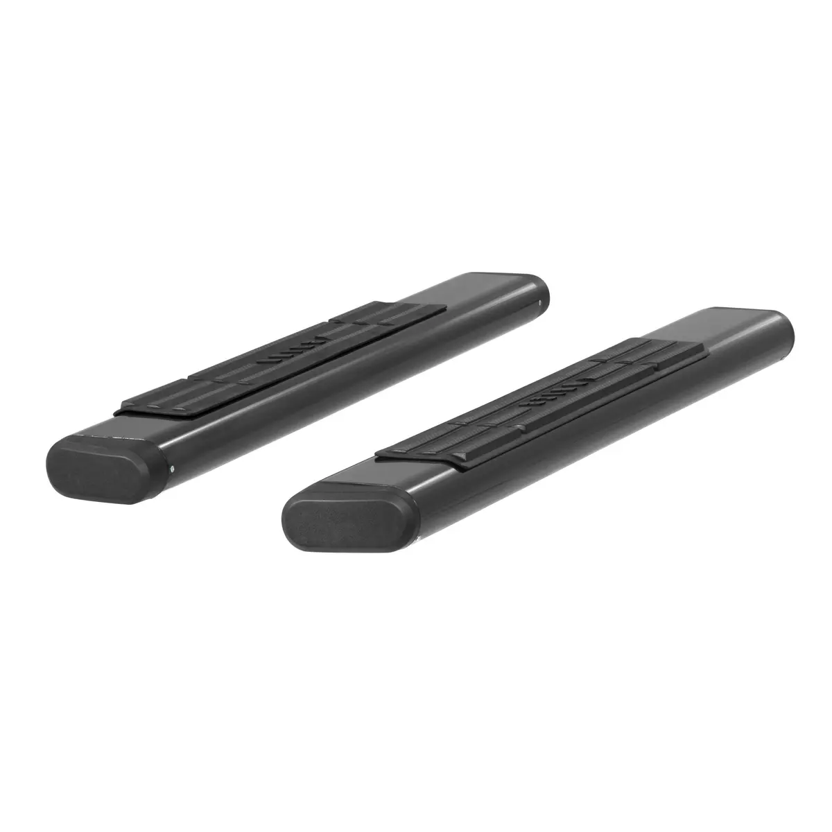 Aries B2853 53-Inch Oval Black Aluminum Nerf Bars, Brackets Sold Separately 1