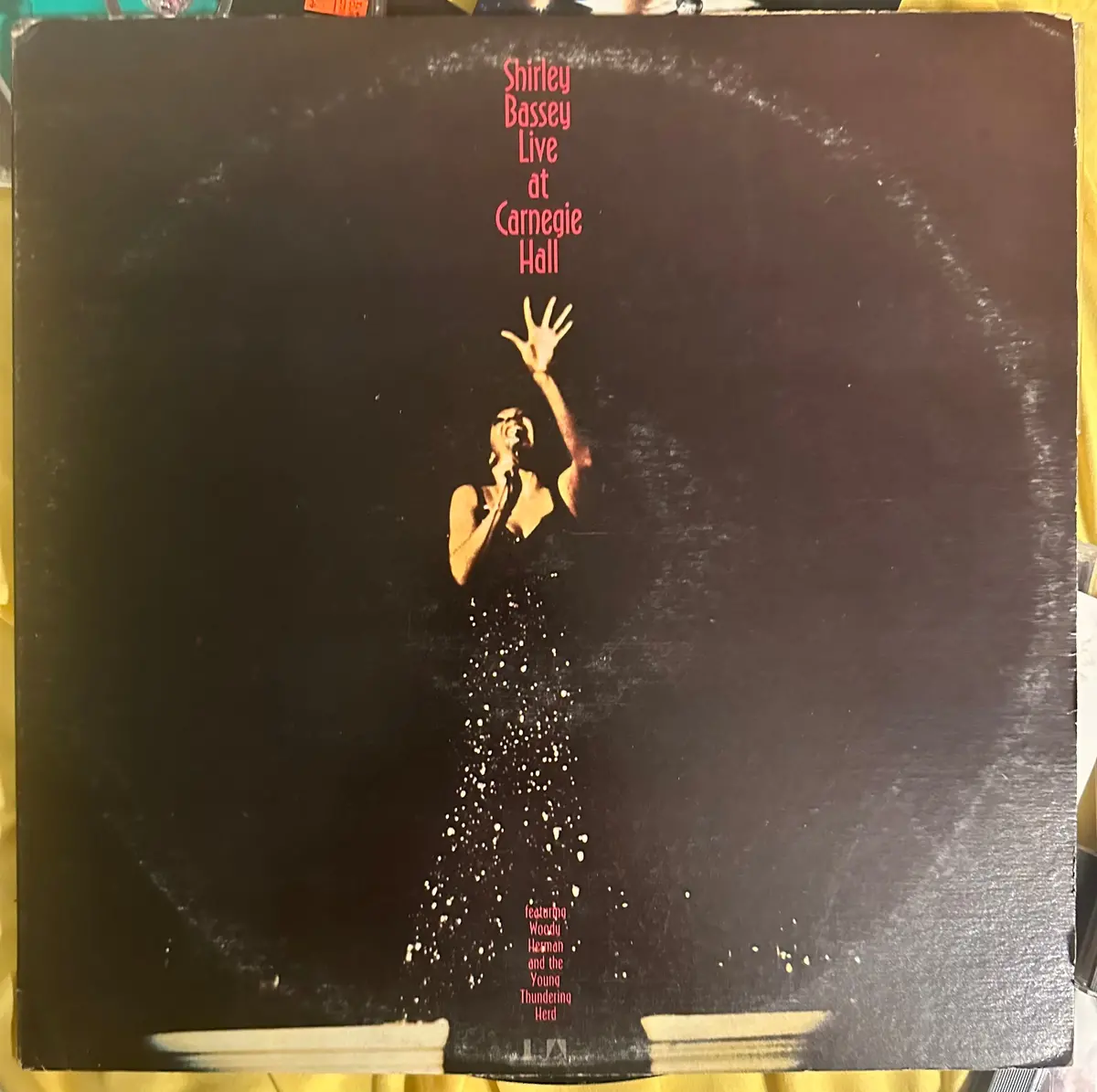 Shirley Bassey Carnegie Hall Live Double Lp Vinyl - Used 1