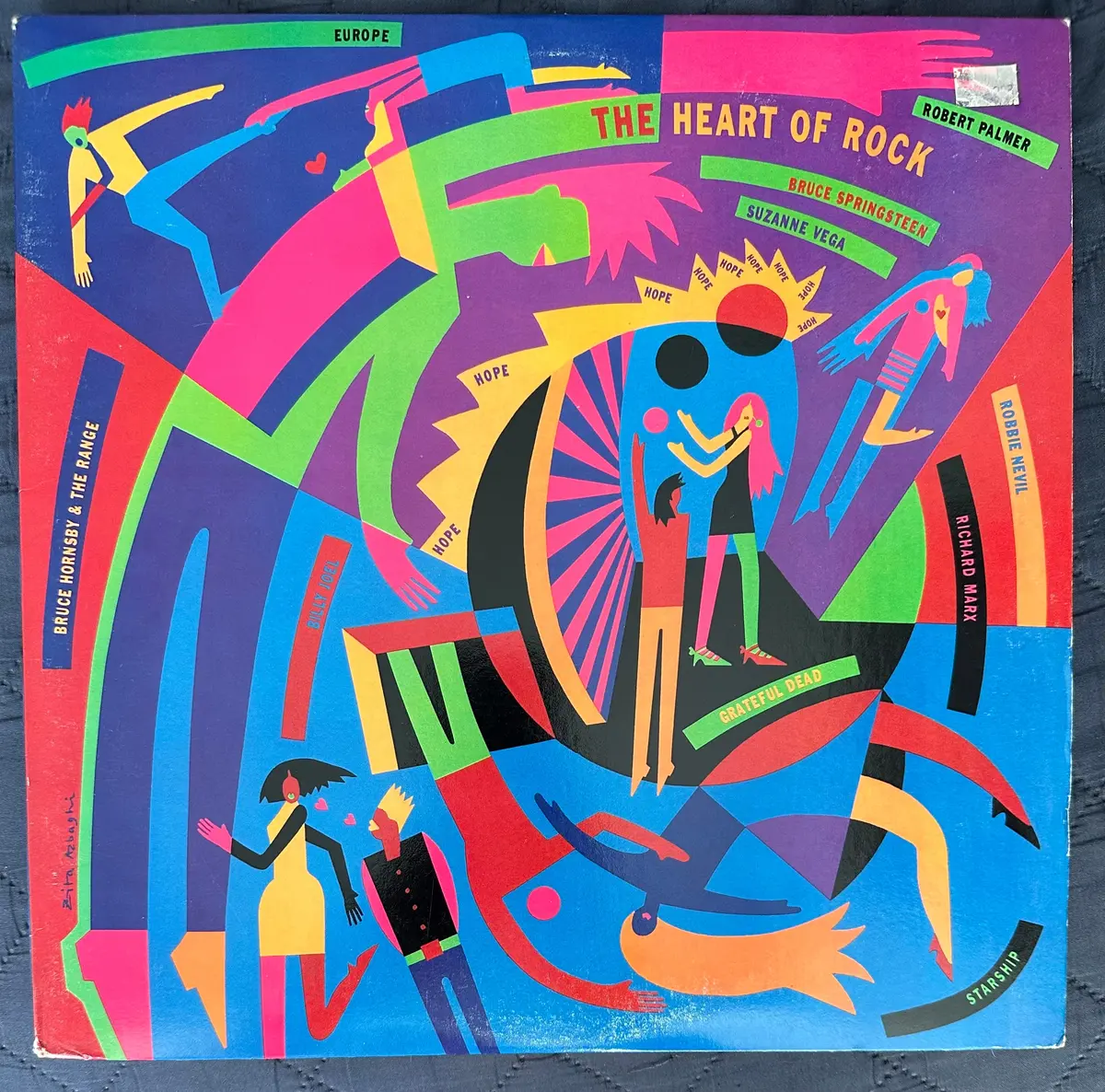 The Heart Of Rock (Various Artist) Lp Vinyl - Used 1