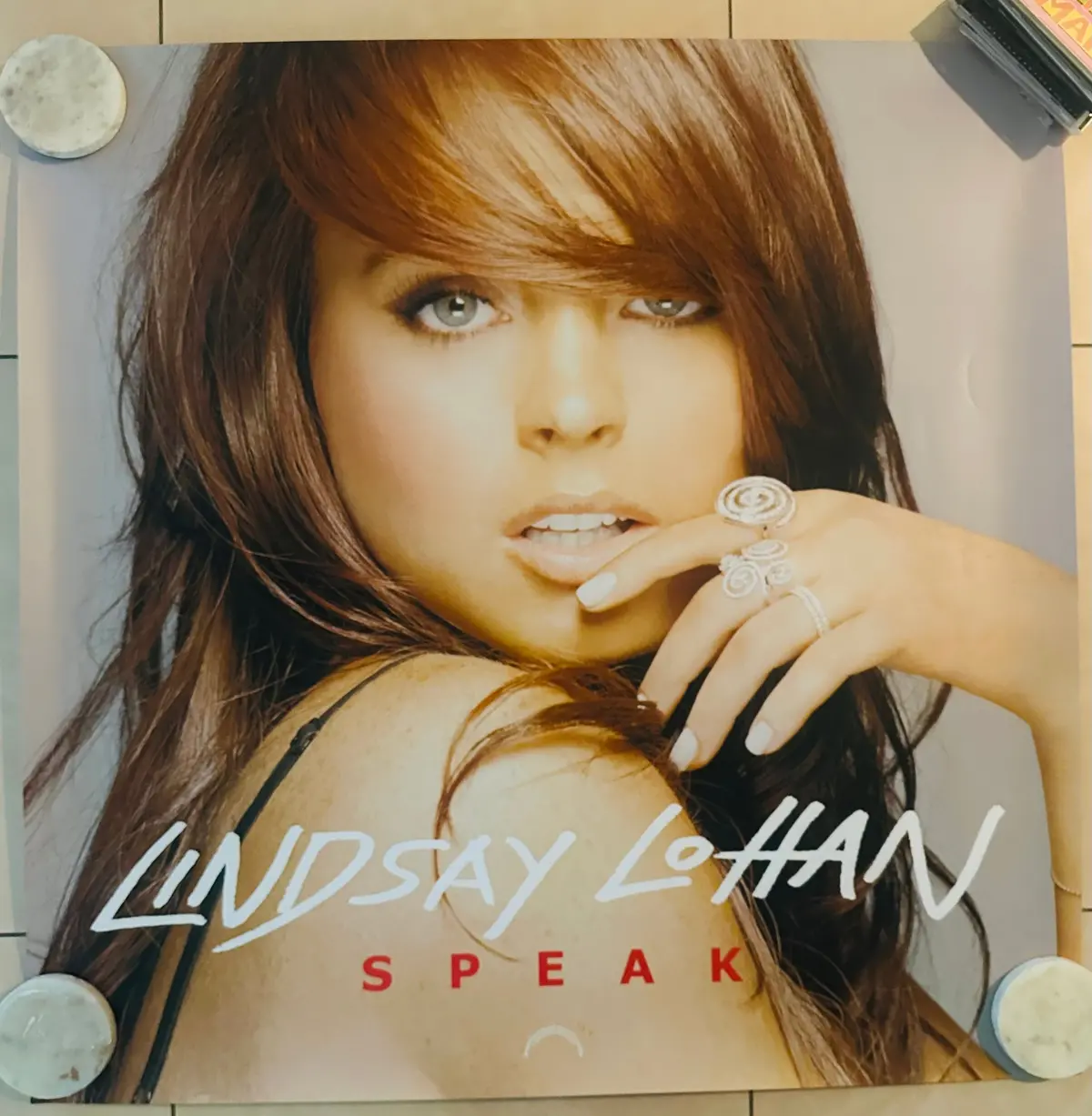 Lindsey Lohan Speak Official Large Promo Poster 3X3 Feet (Usa Orders Only) 1