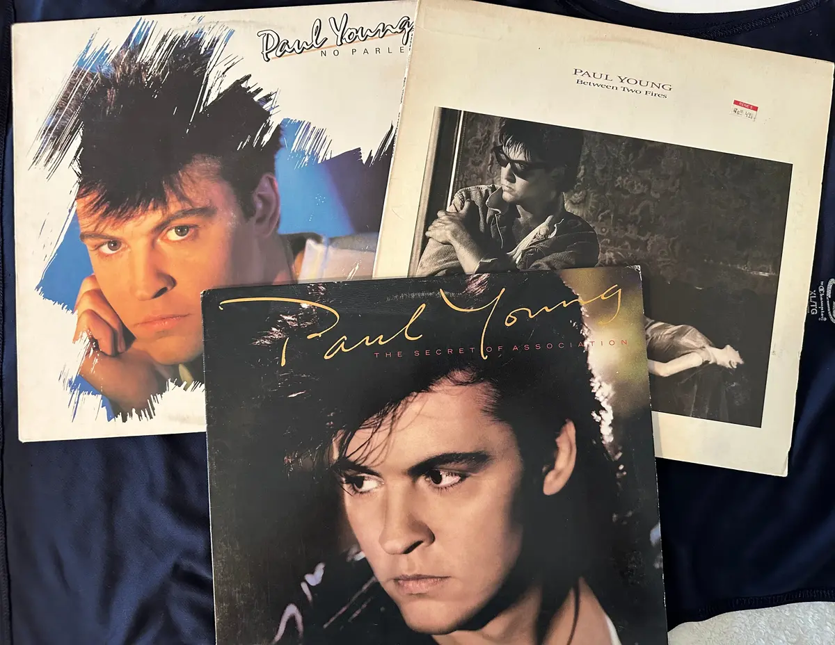 Paul Young  3 Original 80S  Lp Vinyls -- Used 1