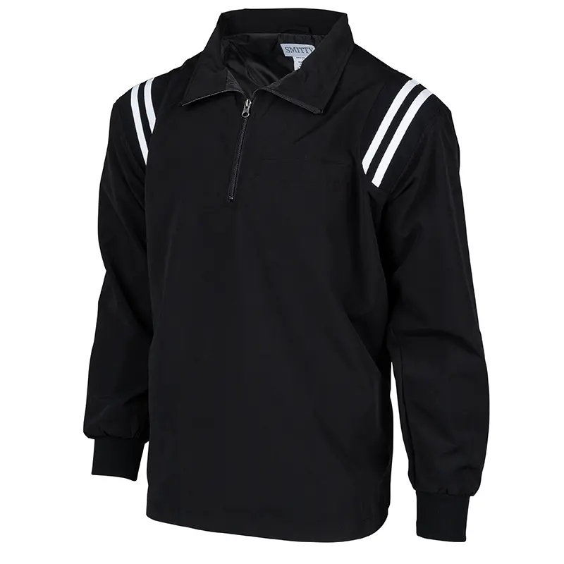 Bbs322 Open Bottom 1/2 Zip Umpire Jacket 1