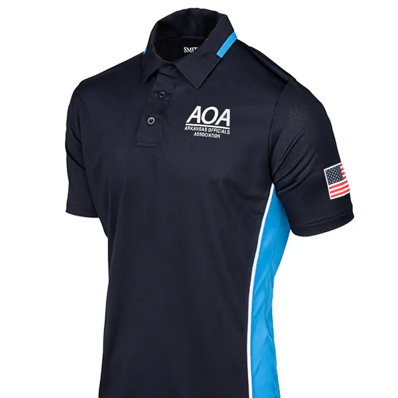 Arkansas Aoa Logo Men's Softball Umpire Shirts 1