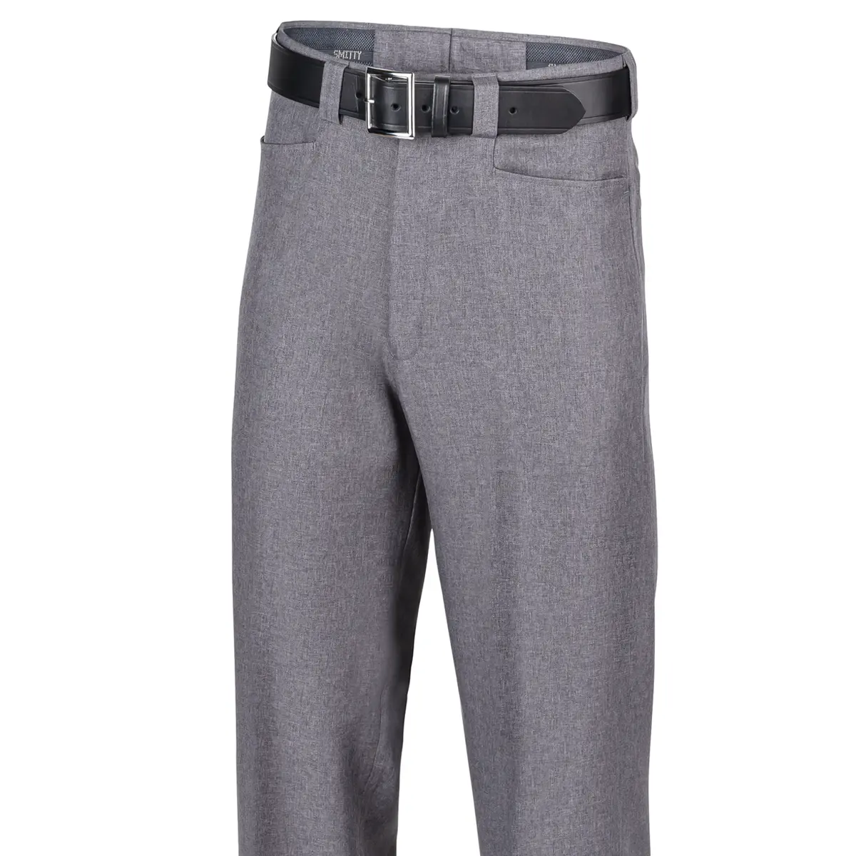 Bbs377 Hg Men's Heather Grey Flat Front Western Pocket Combo Pants 1